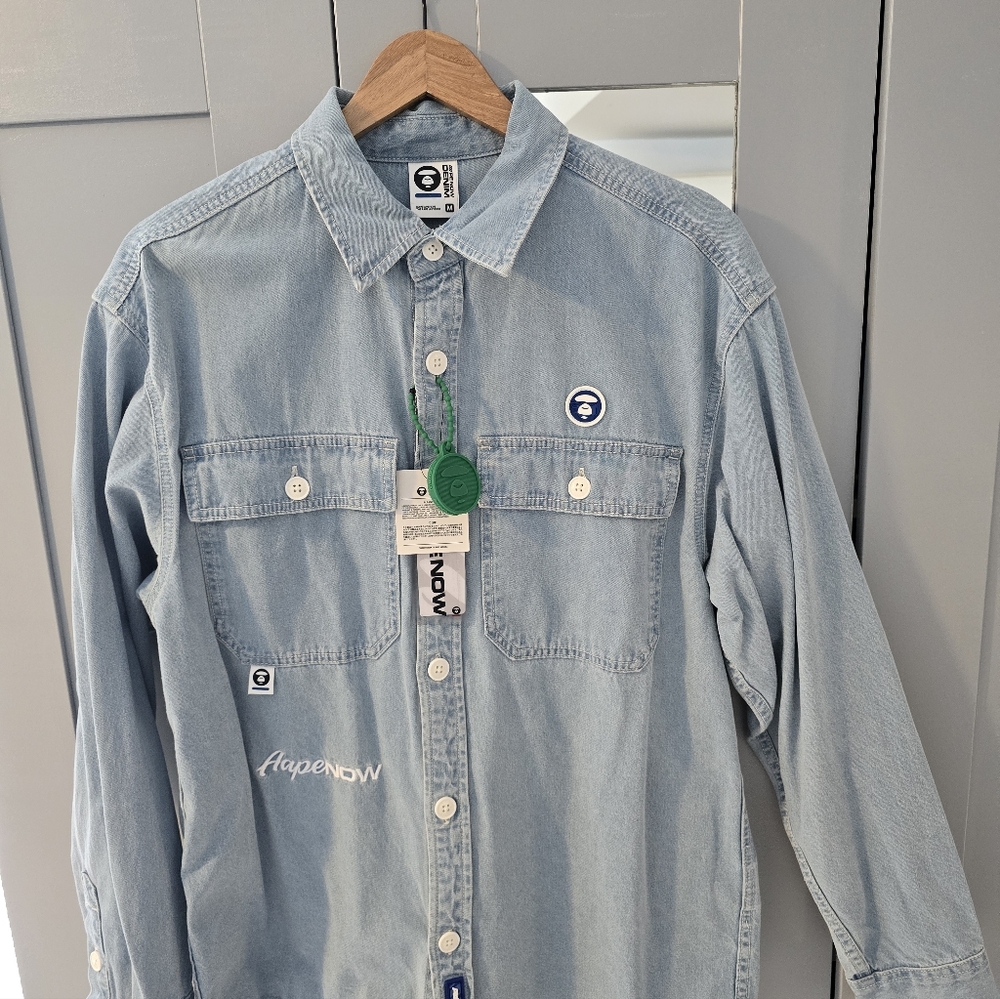 Aape Now denim shirt